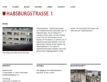 Tablet Screenshot of habsburg1.ch